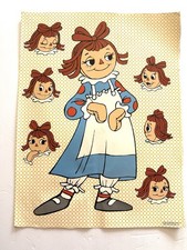 Lot of 5 Vintage raggedy Ann and Andy and friends posters 15x20 in size RARE picture