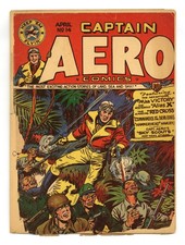 Captain Aero Comics Vol. 3 #14 PR 0.5 1944 picture
