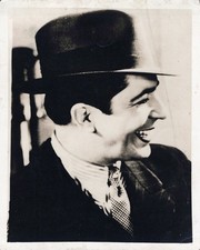 RARE ARGENTINA LEGEND CARLOS GARDEL STUNNING PORTRAIT 1950s ORIG PHOTO MA93 picture