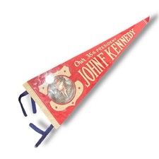 1961 John F Kennedy Inauguration Pennant Our 35th President Vintage JFK picture