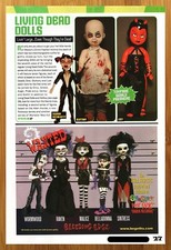 2004 Mezco Living Dead Dolls Print Ad/Poster Bleeding Edge Goths Toy Figure Art picture