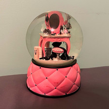 Vintage Victoria's Secret Musical Snow Globe Vanity “La Vie en Rose” Working picture