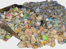 50Ct Natural Ethiopian Jumbo Welo Fire Opal Rough Specimen Gemstone 9-16 Pcs Lot picture