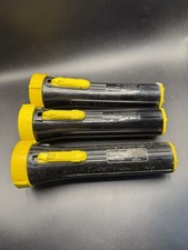 Lot of 3 Vintage US Military Stewart R Browne Explosion Proof Flashlights  picture