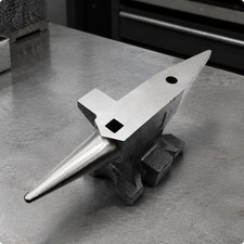 Anvil with Tapered Instrument and Round Hole Stable for Repair Projects picture