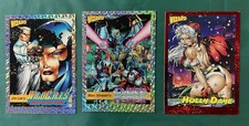 Wizard Holo Foil Cards Lot WildC.A.T.s Cyber Force Holly Dayle Jim Lee-1992-93 picture