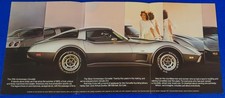1978 Corvette Silver Anniversary Chevy Dealer Sales Brochure Poster 1953-1978 C3 picture