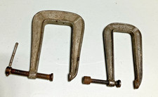 VINTAGE JORGENSEN No. 236 No. 237 C CLAMP SET OF 2 MADE IN USA picture