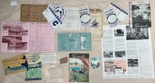 1935 FURNESS BERMUDA LINE STEAMSHIP TRAVEL GUIDES EPHEMERA LUGGAGE LABELS TICKET picture
