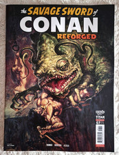 SAVAGE SWORD of CONAN: REFORGED MAGAZINE #7 - EARL NOREM VARIANT COVER B - 2026 picture