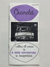 Original 1956 Chevrolet Passenger Car Dealer Showroom Brochure picture