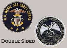 US Naval Sea Cadet Corps Trident Patrol Squadron 65 Challenge Coin  J#43 picture