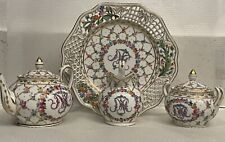 EXTREMELY RARE VINTAGE  Dresden Carl Thieme Porcelain Set Lot picture