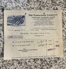 The Fairbanks Company Scales & Gas Engines Letterhead 10/27/16 picture