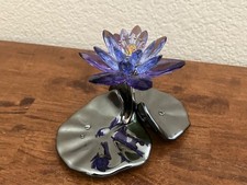 Swarovski PARADISE FLOWERS ~ 2012 WATERLILY BLUE VIOLET ~ 1141630 picture