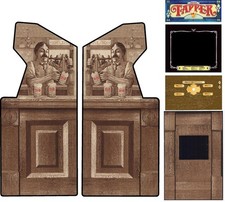 Tapper Arcade Side Art Kickplate 6 Pc Set High Quality Vinyl picture