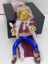 1999 “Belle of the Ball / Beast” Christopher Radko Ornament Italian New picture