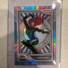 Topps 2026 Mint Marvel Black Widow #66 Silver Insert Serial Numbered /100 picture
