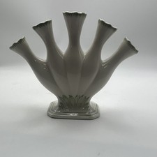 Vintage Andrea by Sadek Williamsburg Meadow Flower 5 Finger Tulipiere Vase picture