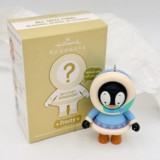 2011 HALLMARK Christmas Ornament MYSTERY FROSTY Polar Penguin picture