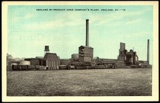 Postcard KY Kentucky Ashland By-Product Coke Company's Plant c1930s F2 picture