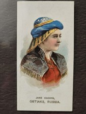 1889 DUKE, N71 ACTORS & ACTRESSES IN COSTUME (2ND SERIES) -JANE HADING NEAR MINT picture