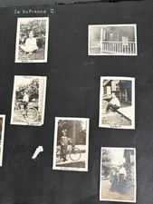 Antique 1910s Scrapbook Ackley, Granville, OH WWl Era, Ephermera w/393 Photos picture