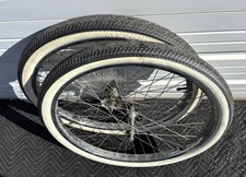 Vintage Schwinn Chrome S 2  Rims & Lightening Darts Phantom Panther Hornet DX + picture