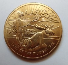 1962 ALASKA Souvenir dollar Trading Coun picture