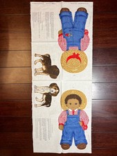 VIP Cranston Cut & Sew Country Boy 18” & Dog 7” Dolls Amos & Spot picture