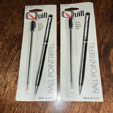 Quill roller ball black ink refill no. 9546- pack of 2 picture