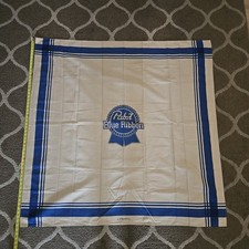 Vintage 1973 Pabst Picnic Blanket / Table Cover In Lile New Condition Never Used picture