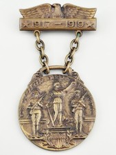 WWI Hazleton PA & Vicinity Victory Service Medal 1917-1919 Pennsylvania picture