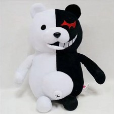 Danganronpa Super Danganronpa 2 Monokuma Plush Toy – Soft Black & White Bear picture