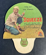 Vintage Original SQUEEZE Soda Bottle Topper RARE *As Is* picture