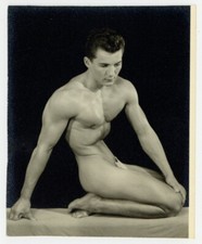 Steve Wengryn 1950 Western Photography Guild Beefcake 5x4 Gay  Photo Q8062 picture