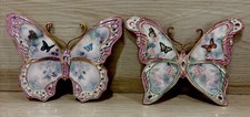 2 Lena Liu Jewels of Nature NATURES ELEGANCE Butterfly Wall Plaque Bradford Xchg picture
