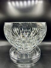 Etched Waterford Marquis Cut SHERIDAN Pattern Crystal Round Centerpiece Bowl picture