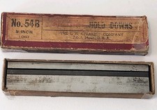 Starrett No. 54B 5” Hold Downs Machinest Tool picture