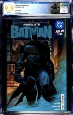 🦇 2024 ABSOLUTE BATMAN #1 * 2nd Print * Cover A * Top Pop 1 of 2 * CGC 9.9 🦇 picture