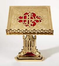San Pietro Collection High Polished Brass Bible or Missal Stand, 11 Inch picture