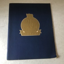 1926-1951 GOODYEAR TIRE COMPANY 25 YEAR AIR SERVICE COMMEMORATIVE BOOK GERMAN picture