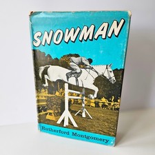 Vtg Snowman by Rutherford Montgomery HC DJ Book - 1967 Fourth Printing picture