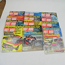 1978 HOT ROD MAGAZINE 12 ISSUES FULL COMPLETE YEAR RACING CARS MUSCLE CUSTOM picture