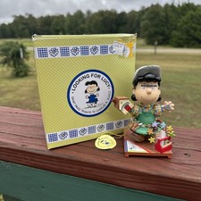 Vtg Westland Peanuts “Looking For Lucy” Figurine Statue New In Box w/Tag picture