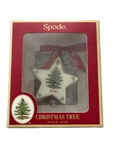 Spode Christmas Tree Star Ornament  New In Box picture