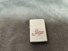 1968 Zippo Lighter GARCO MACHINERY INC picture