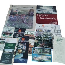 VTG Natchitoches, LA 2009 Travel Ephemera Lot - Brochures, Maps, & Guides picture