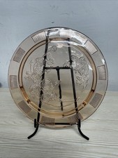 Vintage Depression Era 1930's FEDERAL GLASS Sharon Pink 11.5