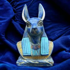 Anubis Head Ancient Egyptian Antiques BC God Of The Underworld Egyptian Rare BC picture